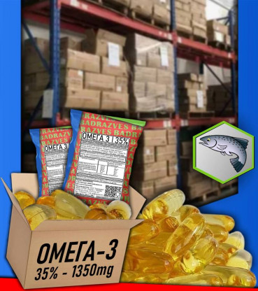 Омега 3 / 35% / большие капсулы 1350 мг / размер 000